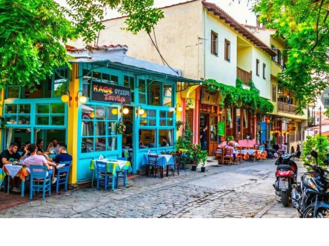 Old Town Luxe Suite W 100Mbps Szaloniki Kültér fotó